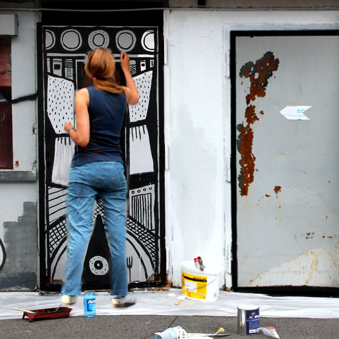 Zur Beschreibung von Street Art Comic